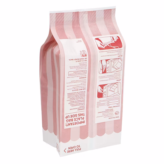 Sacs en papier de sac de maïs éclaté de micro-onde de Kemasan de sceau de logo fait sur commande pour la nourriture